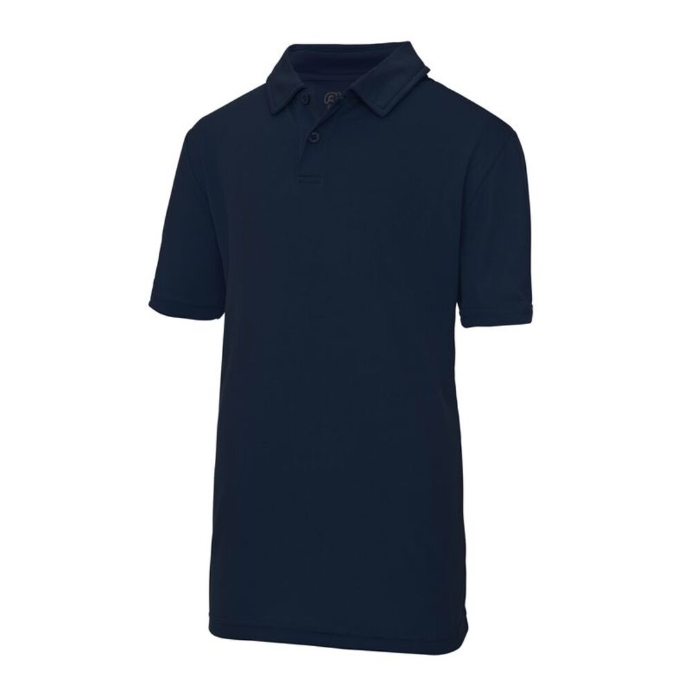 Just Cool Kids Big Boys Sports Polo Plain Shirt (Pack of 2) / French Navy